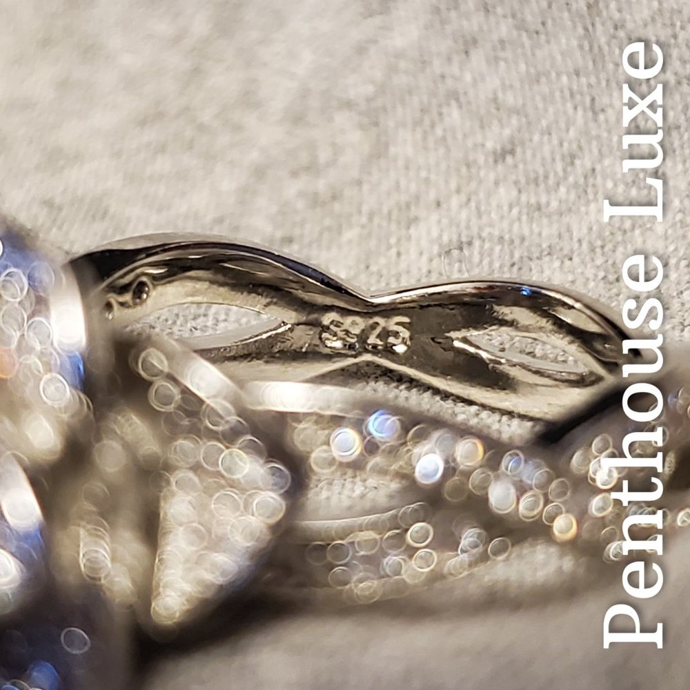 🔥CLEARANCE! Gorgeous 3D Sparkling Flower Ring - Picture 4 of 6